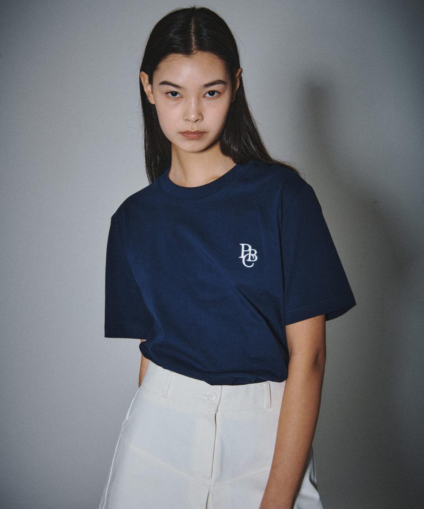 PAPERBOY Bio Silket Pbc Short Sleeve T-Shirt - Navy