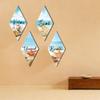 4pcs Wooden Summer Ocean Wall Ornaments Wall Art Ocean Animal Ornaments  Summer Outdoor