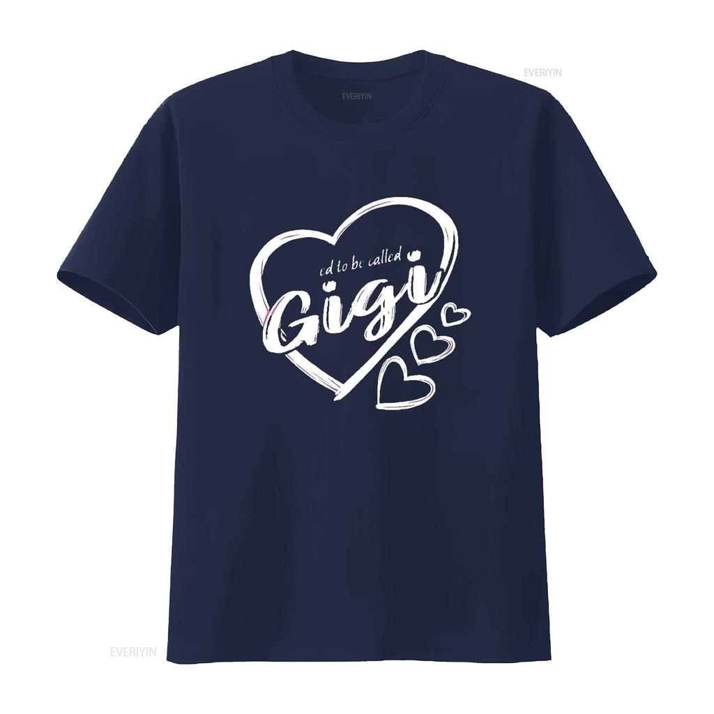 Blessed To Be Called Gigi Cute Heart Design Women s Plus Size Round Neck T Shirt Black 2X Large vintage Washed Stylish