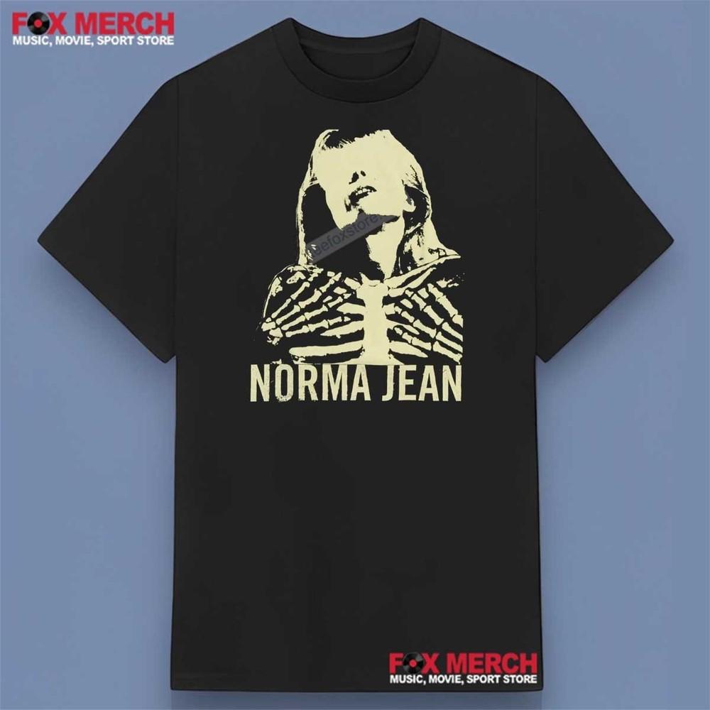 Norma Jean Band Music T-Shirt Black Cotton Full size S-5XL T161