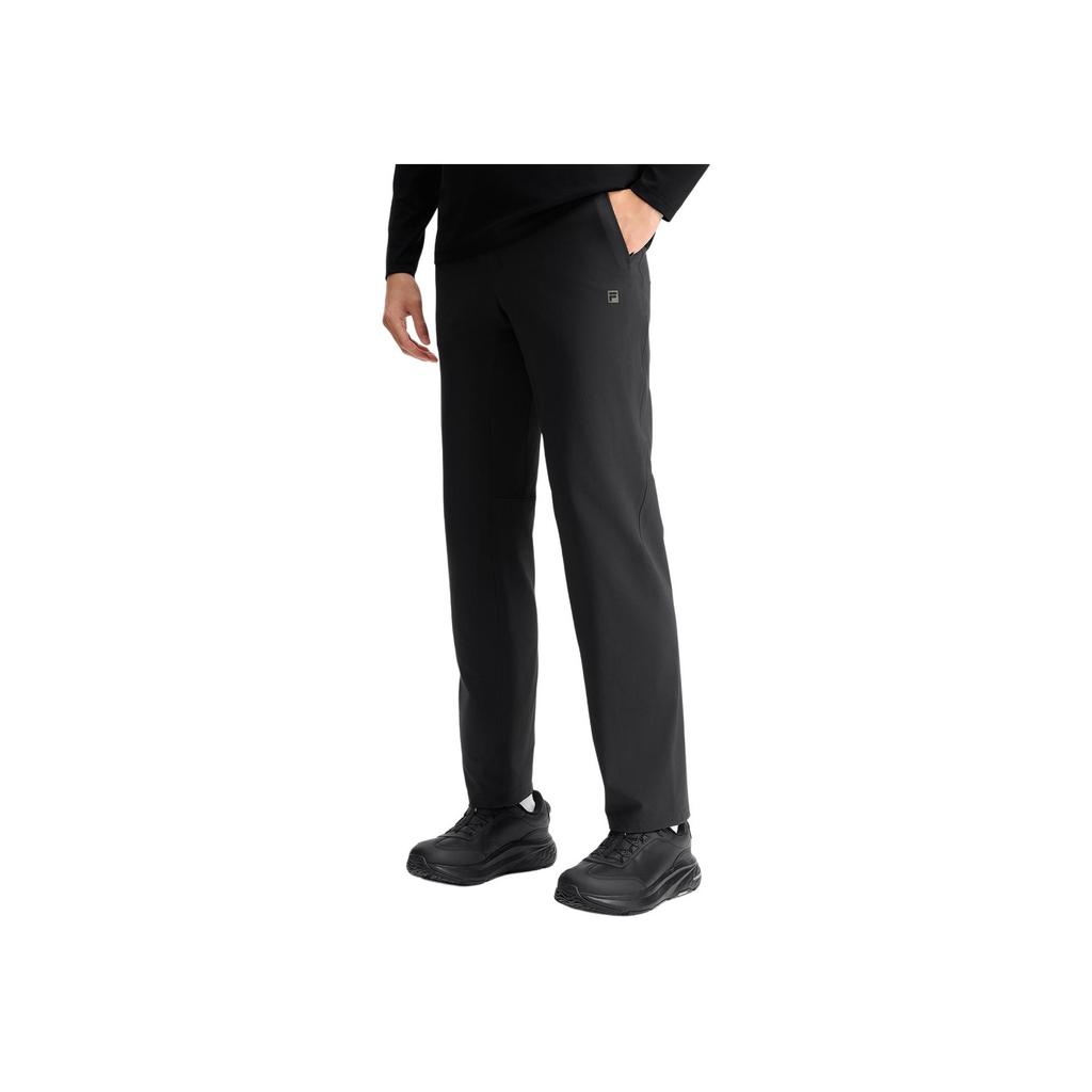 Новые повседневные брюки FILA мужские угольно-черные A11M511804FBK