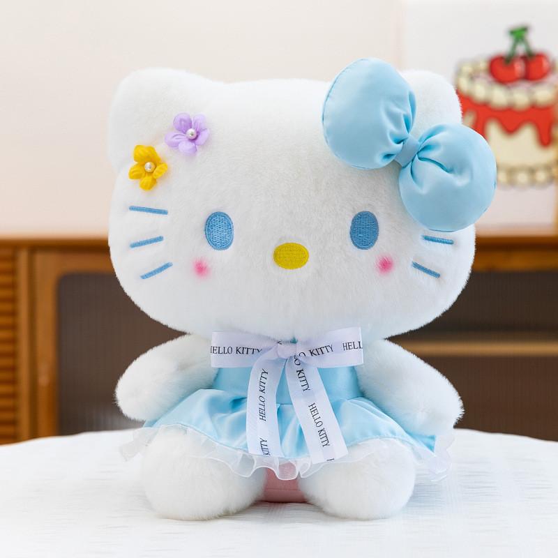 Плюшевая игрушка-кукла Hello Kitty из короткого плюша для детей и девочек, подарок на обмен