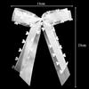30 шт. белых бантов с сердечками для упаковки подарков, украшения свадебных подарков на автомобиль, цветочных корзин, подарочной упаковки для дня рождения, праздничных подарков, декора