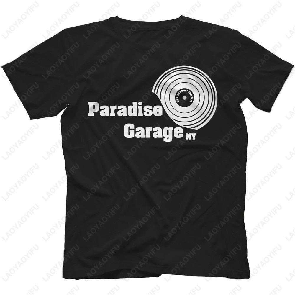 Футболка Paradise Garage Хлопок Диско Хаус Ларри Леван Salsoul Чикаго Летняя Мода Повседневная Обычный Хлопок Мужская Одежда