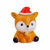 Resin Santa Claus Figurine Delicate Mini Deer Figurine Christmas Figurine  Decoration  Holiday Gift