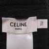 Excellent CELINE Knit cap Logo patch black wool mens 2A25R535Q Used