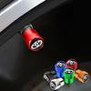 4Pcs/set Alloy Car Tire Valve Stem Air Caps Anti-theft Airtight Cover For Toyota Camry Yaris Hilux Prius Avensis Auris Corolla