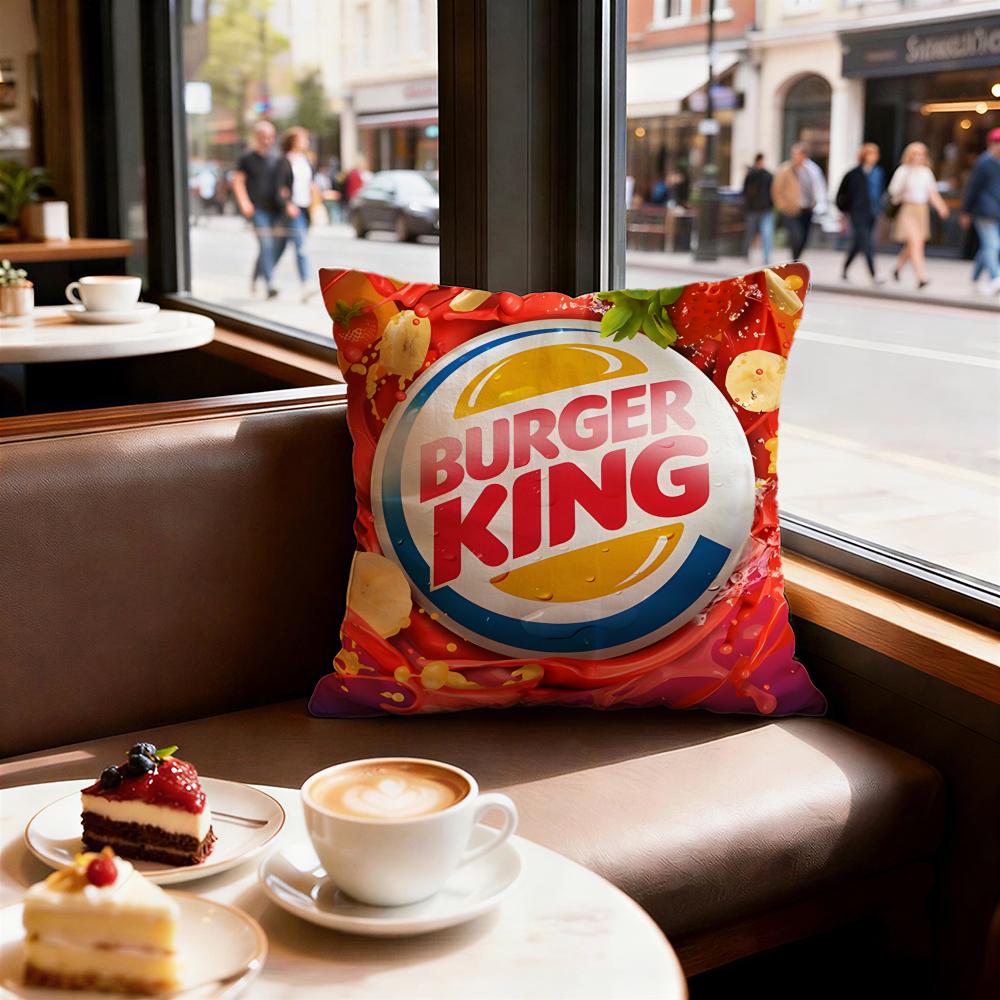 Бренд Burger King Наволочка Декоративные Подушки Чехлы Чехол Диван x Подушка Штука x x Наволочка