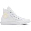 Converse Chuck Taylor All Star Летний Отпуск Удобные Повседневные Высокие Кеды из Канваса Женские Кроссовки Белые 567654C