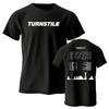 TURNSTILE  'Never Enough Tour Pt. 2' Tour Tees Short Sleeve Soft Cotton Unisex Streetwear Design Graphic Print Merch O-neck Top