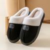 Autumn and Winter Warm Cotton Slippers for Women, Suitable for Indoor and Home Use, with Anti Slip and Anti Odor Properties, Warmth Plush Cotton Shoes