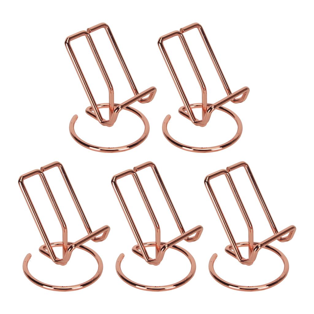 5 шт. симпатичная металлическая подставка для сотового телефона стабильная эргономичная перспективная портативная подставка для сотового телефона для стола 