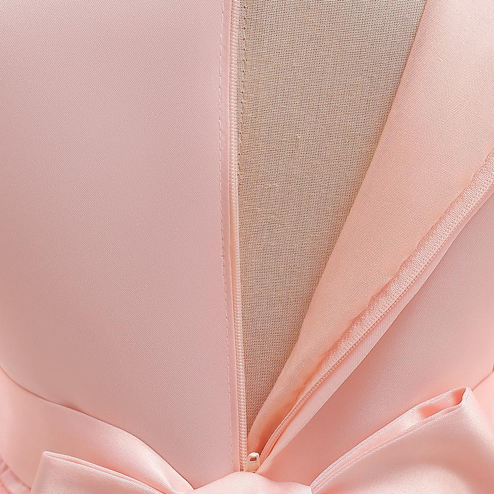 Длинное вечернее платье подружки невесты для девочек-подростков от 6 до 12 лет, детские платья для девочек, выпускное платье для причастия, кружевное платье для выпускного вечера