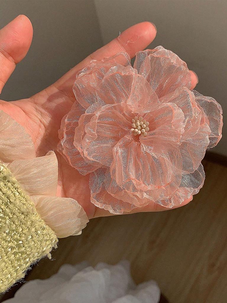 2/6 шт. Модные заколки для волос с искусственными цветами для женщин, девочек, для вечеринки, аксессуары для волос