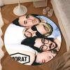 Morat Band  Round Rug for Livingroom,Bedroom, Palyroom, Chair Rug, Area rug, Circle Carpet, Large Size Decor Fan Christmas gift
