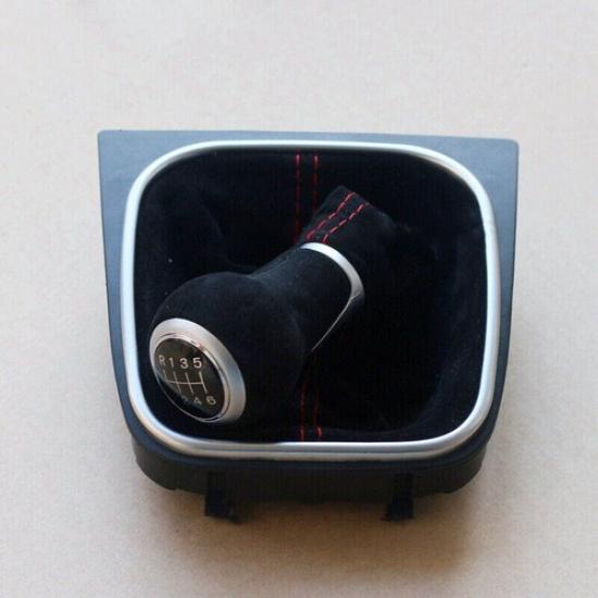6 speed gear shift knob With Boot For VW Jetta 6 A6 MK6 GLI 2011 2012 2013 2014