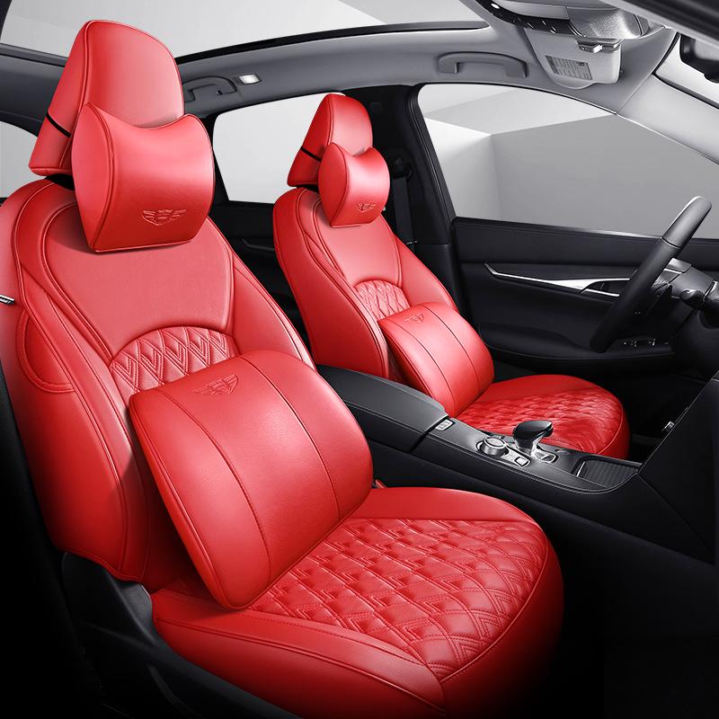 Infiniti Genuine Leather Seat Cushion for FX Series - Full Coverage, Five-Seat Car Seat Cover