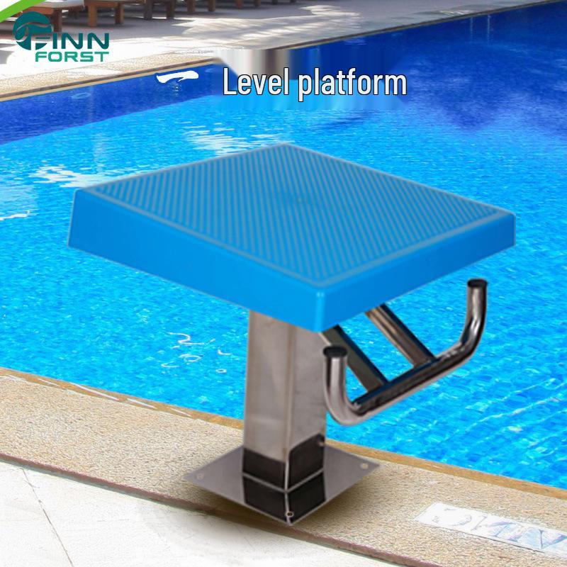 Premium Starting Platform with ABS Panel & 304 Stainless Steel Base for Swimming Pools