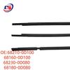08-11 Toyota Yaris Накладка-отбойник от дождя на внешнее стекло 68210-0D100