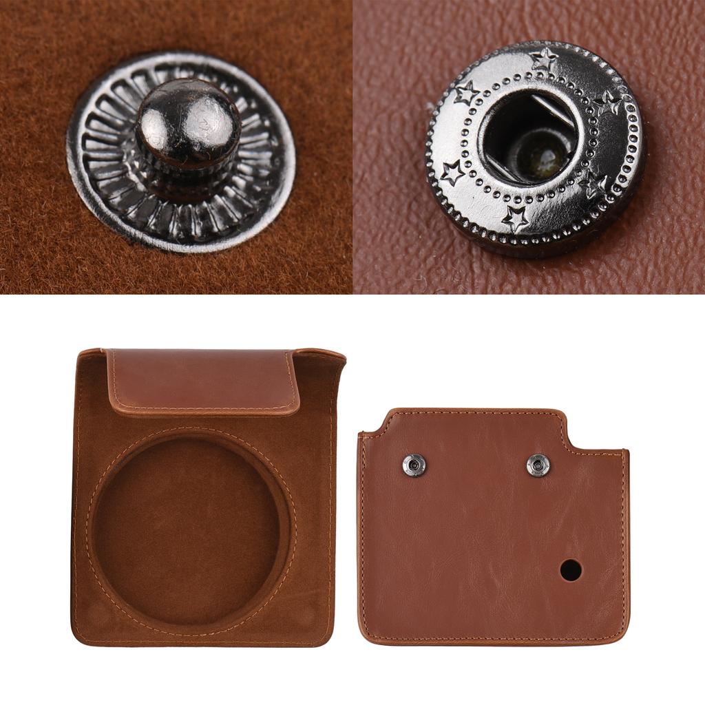 Портативный чехол для камеры мгновенной печати, сумка из искусственной кожи с плечевым ремнем, совместимая с Fujifilm Fuji