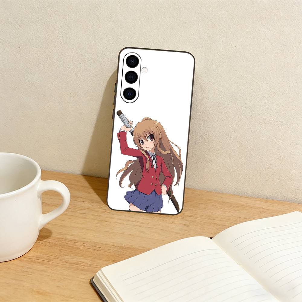 Toradora T-Taiga a-Aisaka Phone Case For Samsung Galaxy A73,A72,A71,A70,A53,A52,A51,Others Soft Black Cover