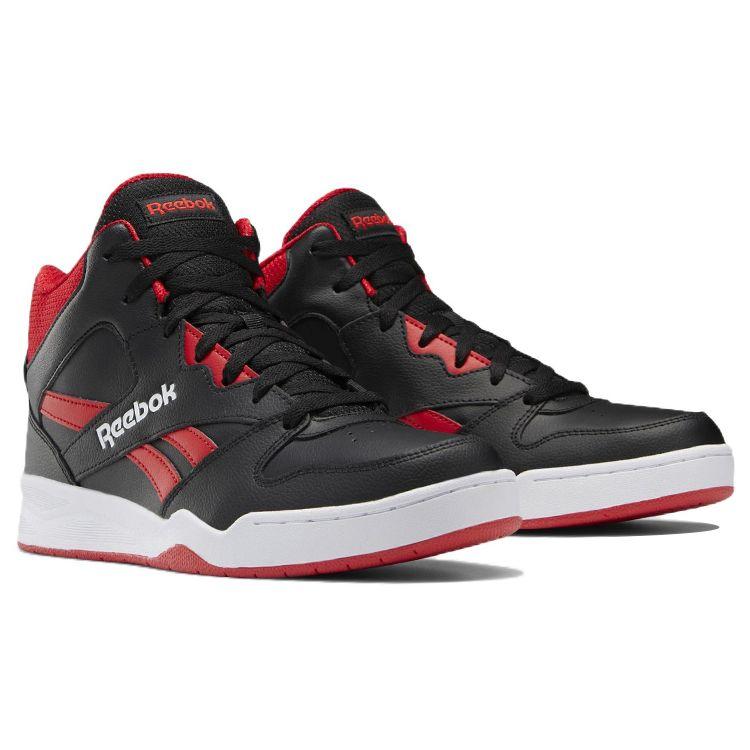 Reebok Royal BB4500 High 2 Black Vector Red Мужские кроссовки Core-Черная обувь-Белый GX5304