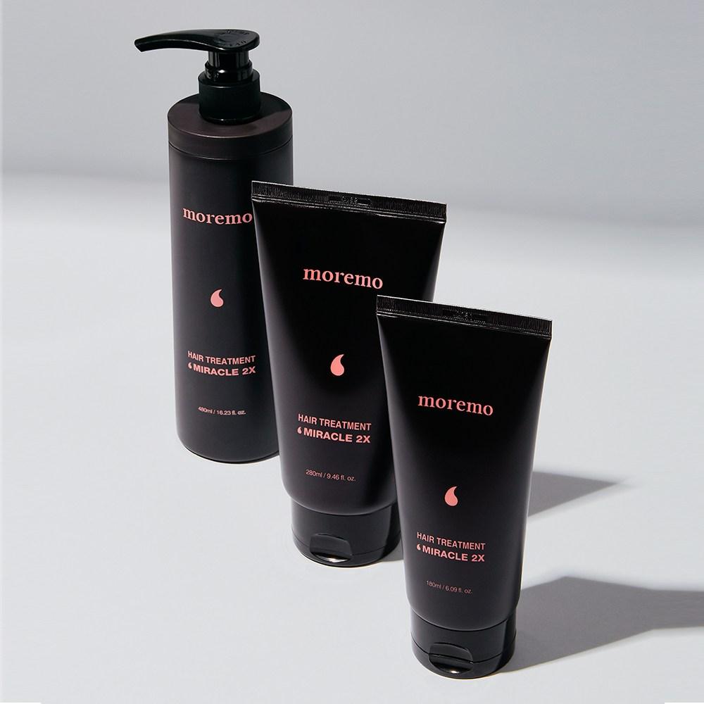 MOREMO Miracle 2X Protein Hair Treatment, 280ml, 2 Units