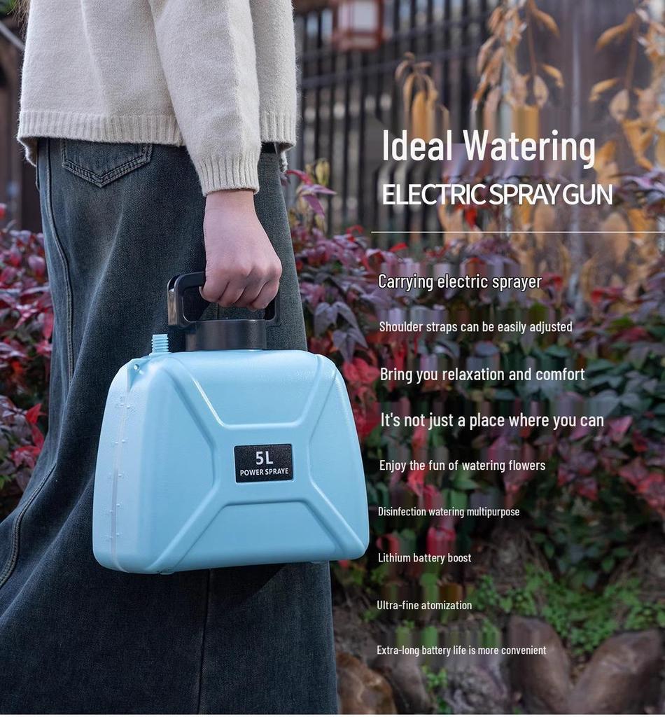 Electric 4-Nozzle Pesticide & Disinfectant Sprayer for Household and Agricultural Use