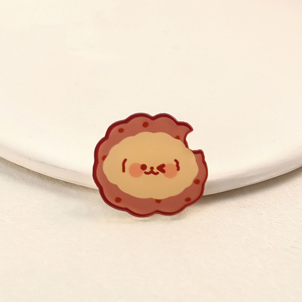 Японская простая милая симпатичная акриловая студенческая модная бижутерия мультяшная брошь корейский стиль брошь украшение на сумку