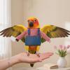 Breathable Birds Cosplay Outfit Stripe Pet Dressing Up  Photography Prop