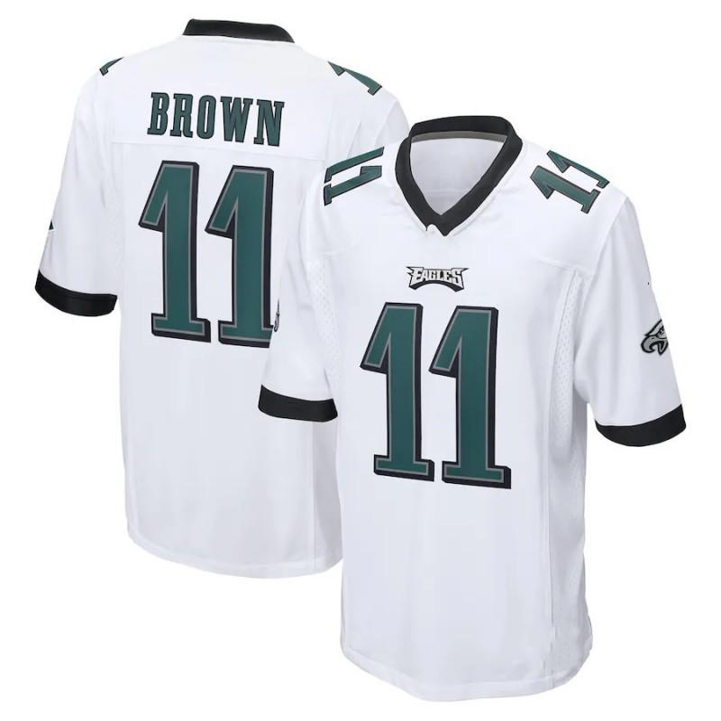 Philadelphia Eagles Football Jersey Embroidered Player Numbers Mens Sports Shirts