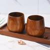 Creative Wooden Coffee Cups Wine Cup 140mL Natural Wood Beautiful Wood Texture Water Cup Traditional Drinkware