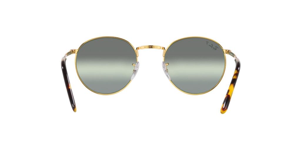 Sunglasses RB3637 Legend Dark Green Gradient Polarized Silver Contrast Enhancement Size 53 Ray-Ban Gold/Crystal Lenses,