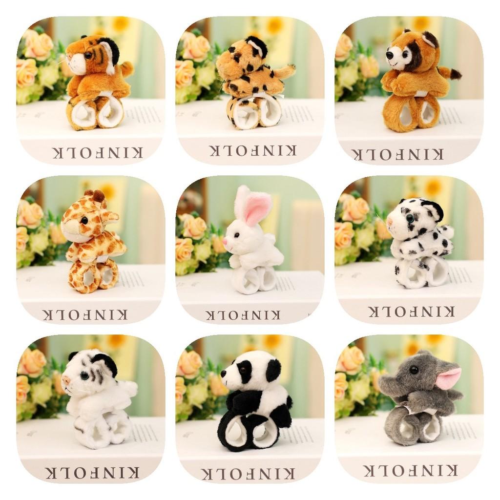 Очаровательные мультяшные плюшевые перчатки-лапы тигра с хвостом для детских выступлений и игр