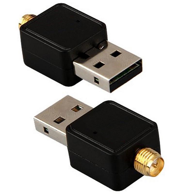 Беспроводной USB Wi-Fi сетевой адаптер 2,4 ГГц 150 Мбит/с с антенной 802.11ac