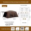 OEING Large Portable Camping Tent with Canopy