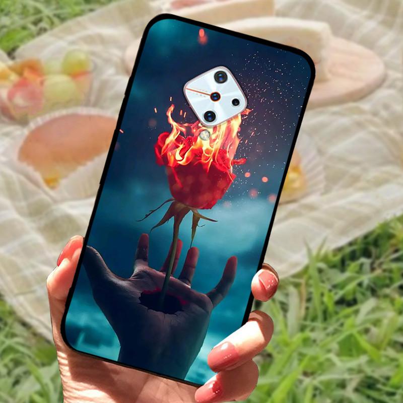 Для Vivo V17 Россия Чехол Vivo 1920 ТПУ Мягкий Силикон Мраморный Чехол для Телефона Для Vivo S1 Pro Fundas V1945A V1945T Чехол Оболочка