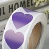 500Pcs/Roll Portable Seal Labels Package Label Sticker Mark Universal Love Heart Shaped