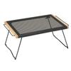 BUNDOK IR Table L Camping Folding Wide Outdoor Table BD-167