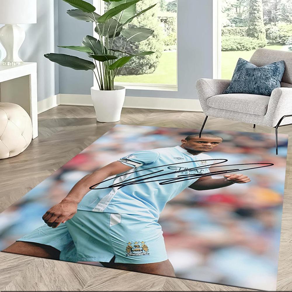 Manchester City Floor Rug Office Rug Perfect For Playrooms Foyer Living Rooms Dormitory Antislip Rug Decorate Offices