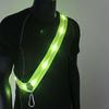 LED Night Running Gear High Visibility Flashing Sash Rechargeable Illuminating for Men