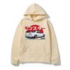 Autumn Winter Hoodies For Unisex's Japanese Anime R32 GTR Print Hoodies Harajuku Fashion Unisex Hoody Women Sweatshirt Y2k Clothing