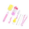 7pcs Feeding Bottle Cleaning Brush Sponge Cup Brush Milk Mouth Brush Straw Brush Cup Cleaning Supplies