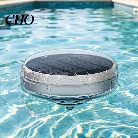 Solar Floating Lights Pool Light Remote Control with 12 Lighting Modes Timer Function IP67 Waterproof for Pools Bathtub Garden LED Party