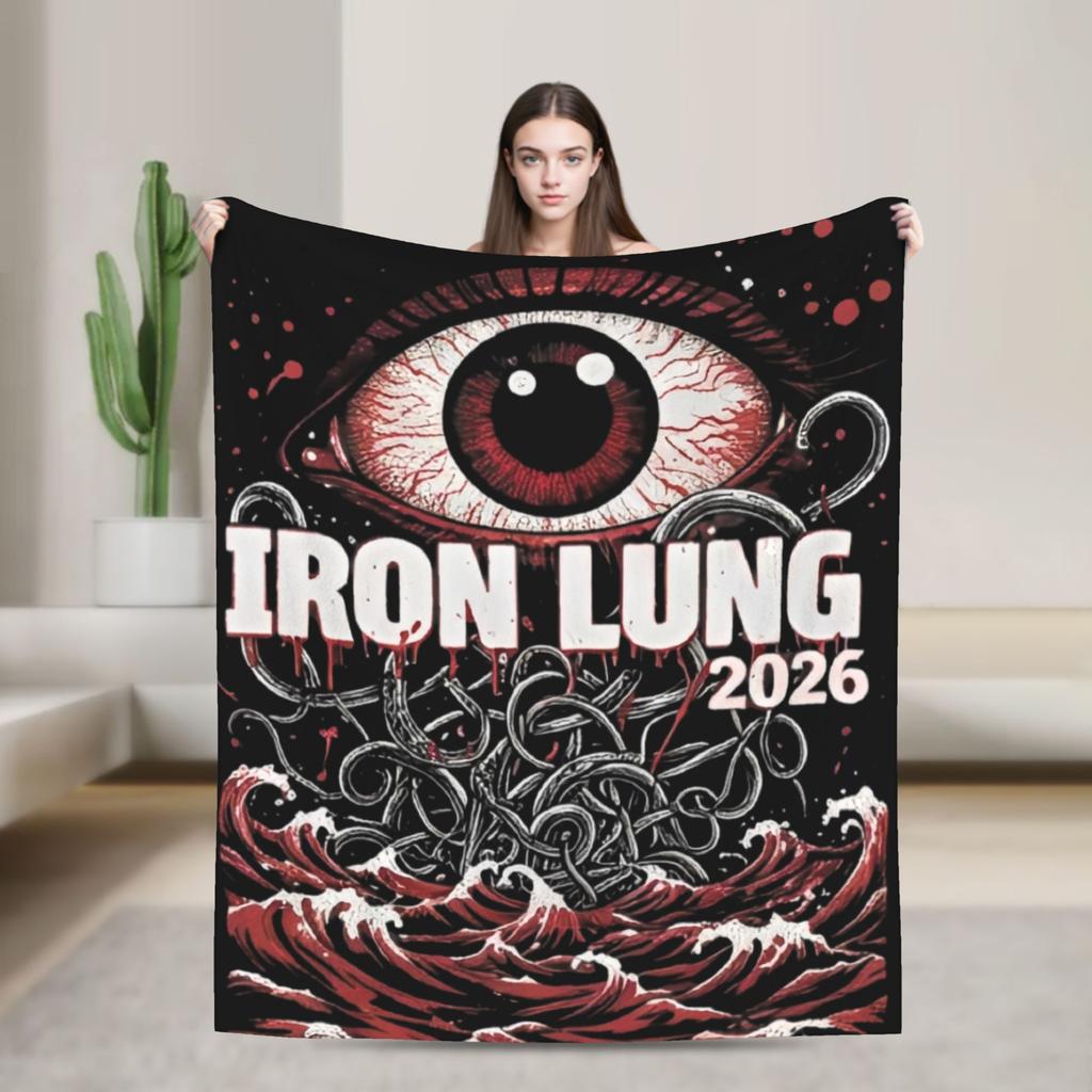 Super Soft Iron Lung Movie 2026 Throw Blanket Premium Fleece Flannel Lightweight Bed Blanket Super Cozy Blankets All Season Use