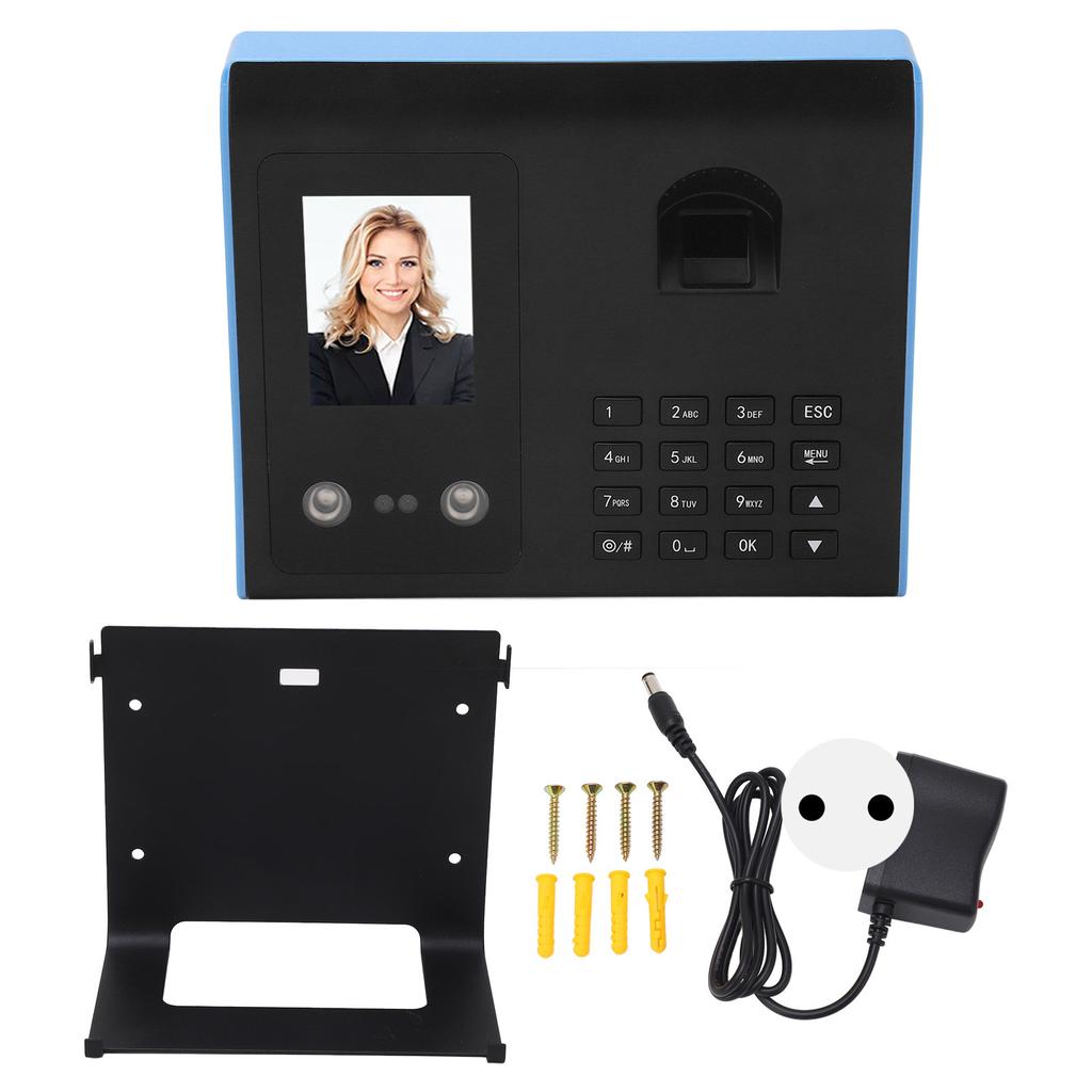 Машина для учета рабочего времени сотрудников, отпечатки пальцев, распознавание лиц, пароль, учет рабочего времени для офиса в ЕС