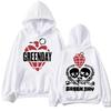 Худи Green Day World Tour Мужское Женское Свитшот с Принтом Унисекс Уличный Стиль Осень Зима Модные Топы Одежда