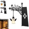 Cozy Ghost Shape Halloween Library Shelf Lanterns Miniature Hanging Gifts Halloween Season