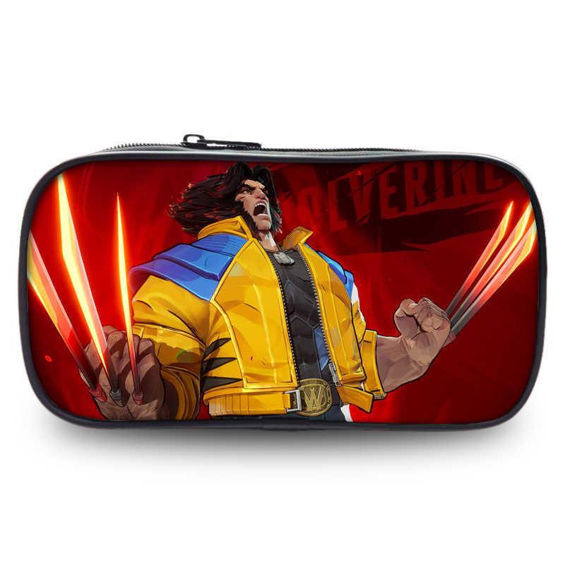 Marvel Rivals Pencil Case Large Capacity Student Stationery Organizer For Kids
