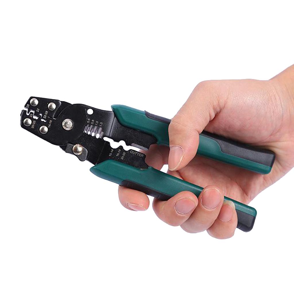 Изолированные клещи для обжима клемм с 320 шт. электрических соединителей RNB/SNB клеммы для проводов 0,5-4 мм наконечники проводов